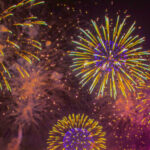 spettacolo di fuochi d'artificio