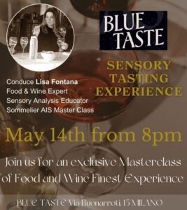 Blue Taste Sensory Food Wine Experiences Lisa Fontana Milano